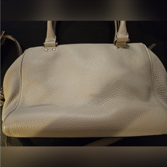 Kate Spade Grant Park Alida Shoulder Tote Wkru2640 In Moussfrost Taupe - Picture 2 of 11